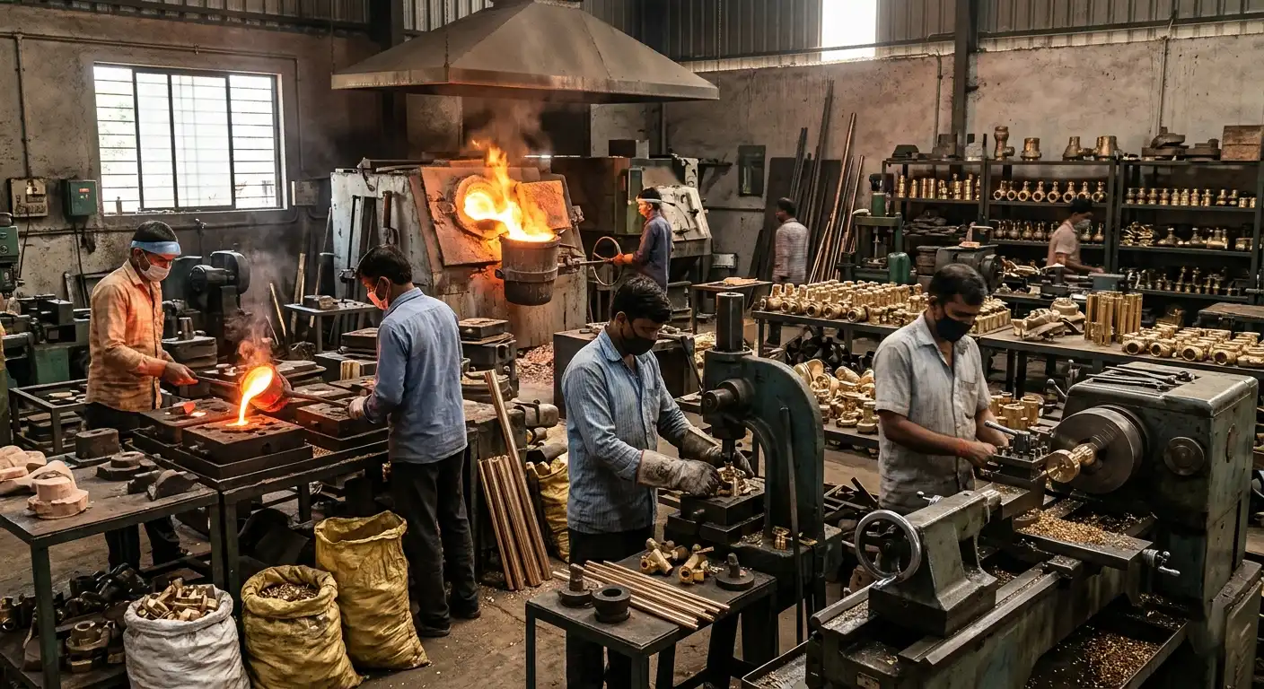 Brass Manufacturers in Jamnagar: Why India’s Brass Capital Leads Global Manufacturing