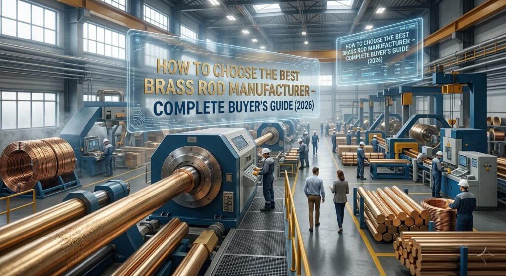 How to Choose Best Brass Rod Manufacturer – Complete Buyer’s Guide (2026)