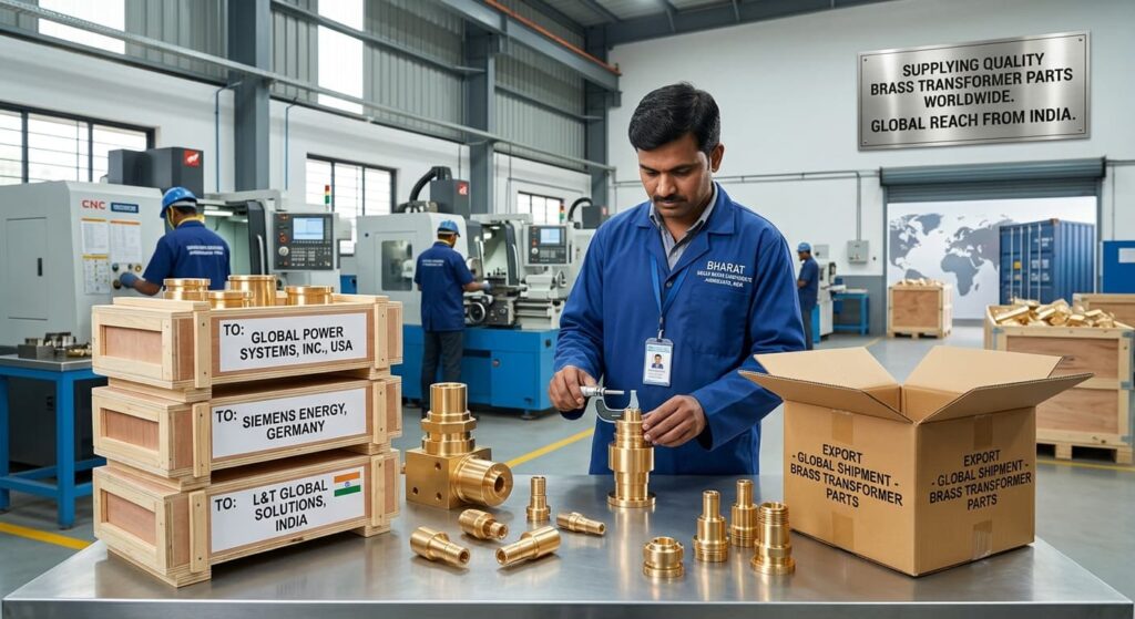 Export globally Manufacturers Supply Brass Transformer Parts Worldwide