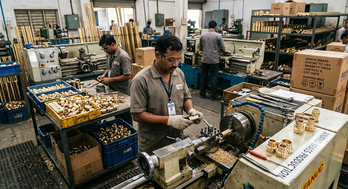 Brass Sanitary & Hose Fittings: How India Supplies the USA Plumbing Market