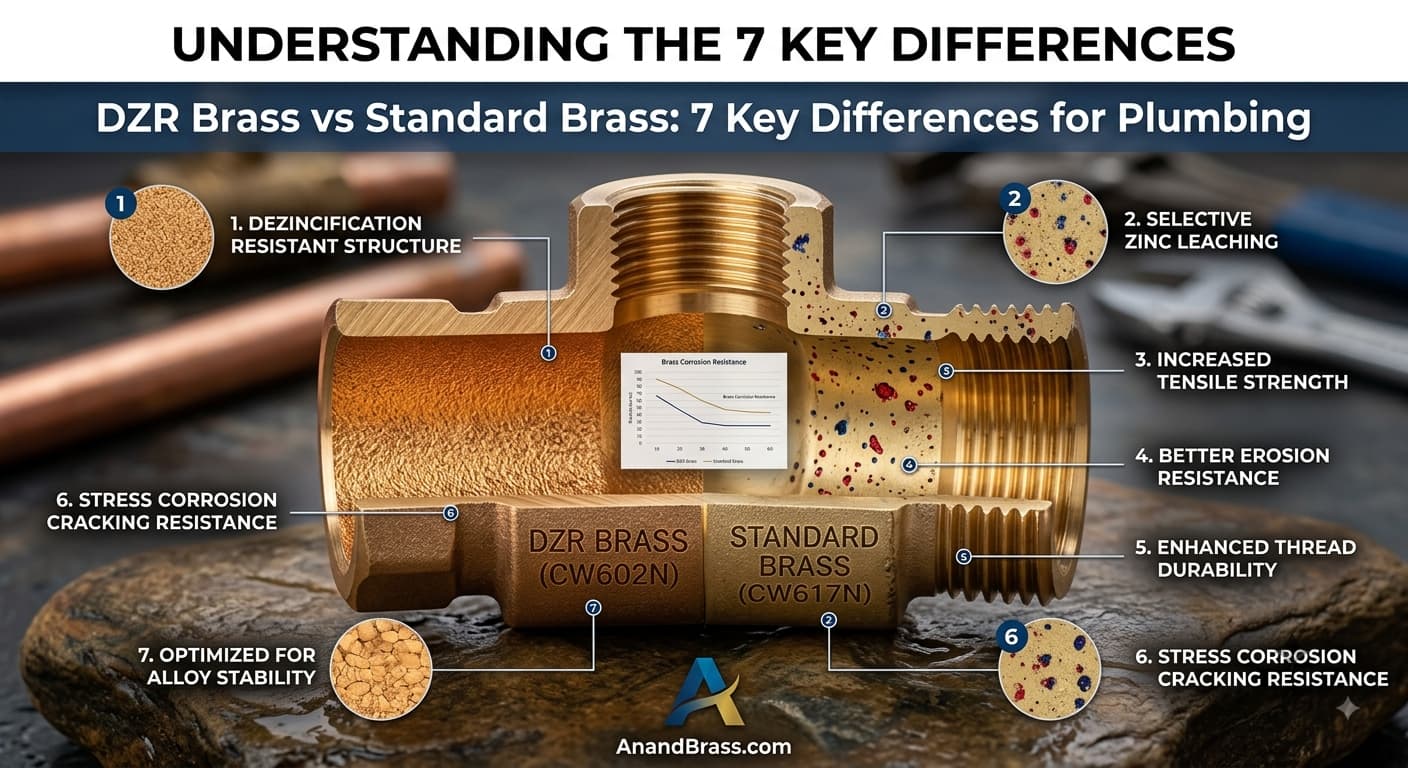 DZR Brass vs Standard Brass: The Ultimate Guide to Choosing the Best Plumbing Material