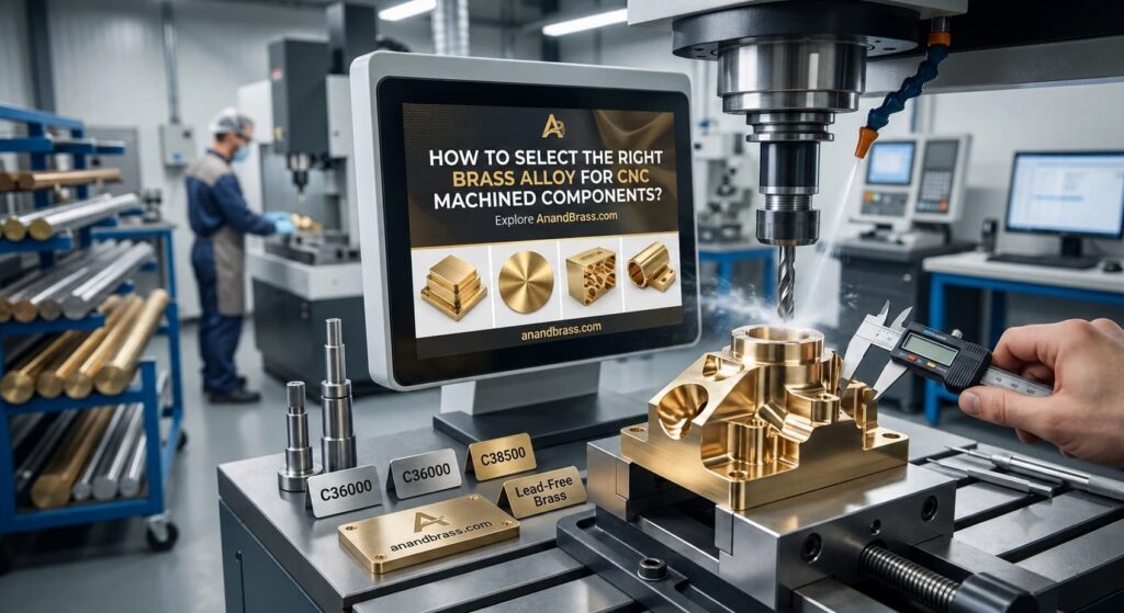 brass alloy for CNC machining