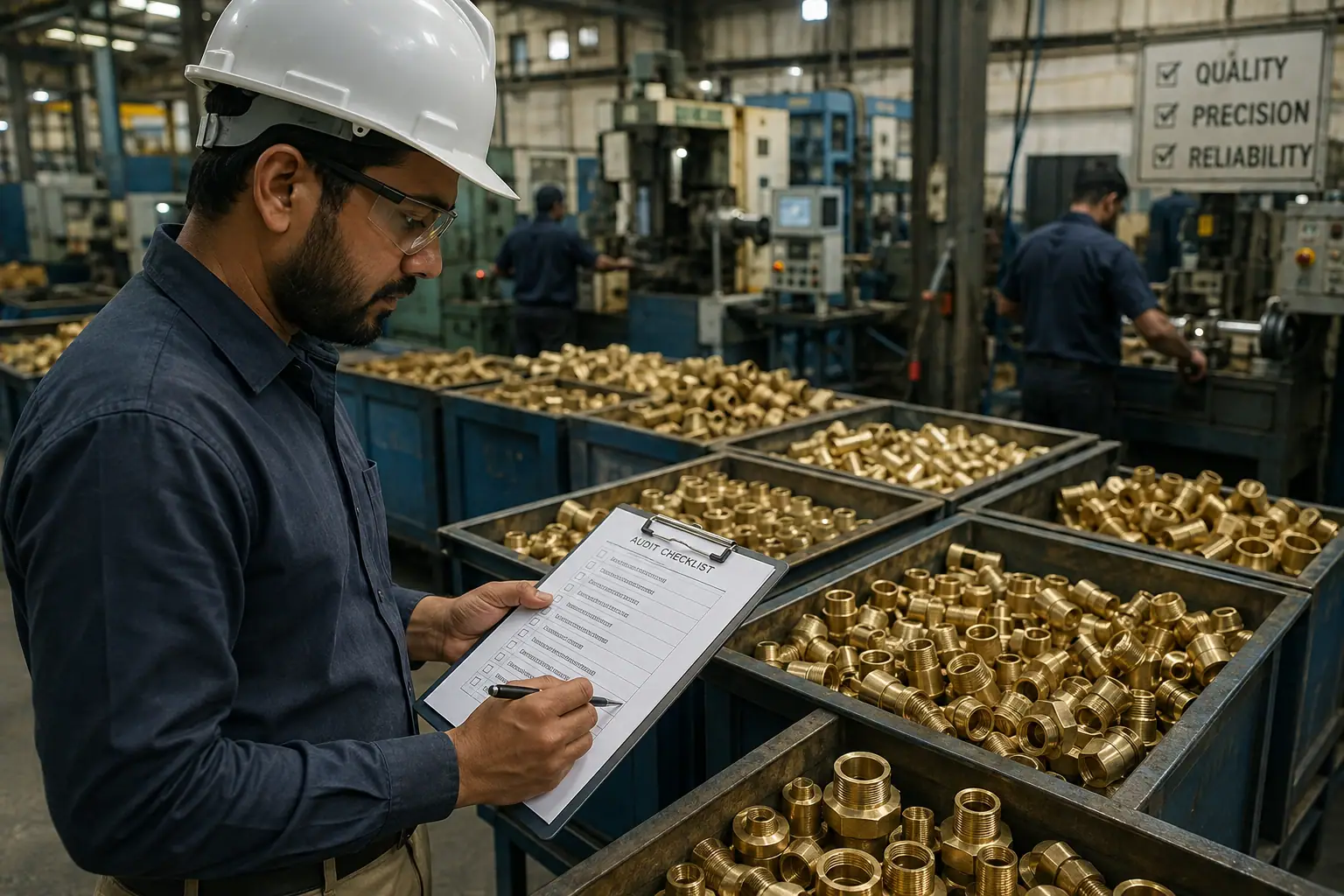 How to Verify a Brass Manufacturer in Jamnagar: A 12-Point Audit Checklist for US Importers