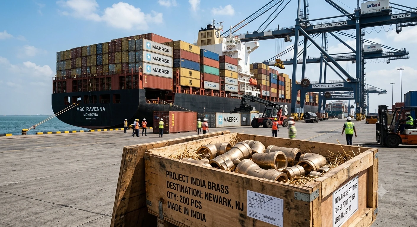 US Tariffs on Brass Components from India (2026): HTS Codes, Duty Stacks & Landed Cost