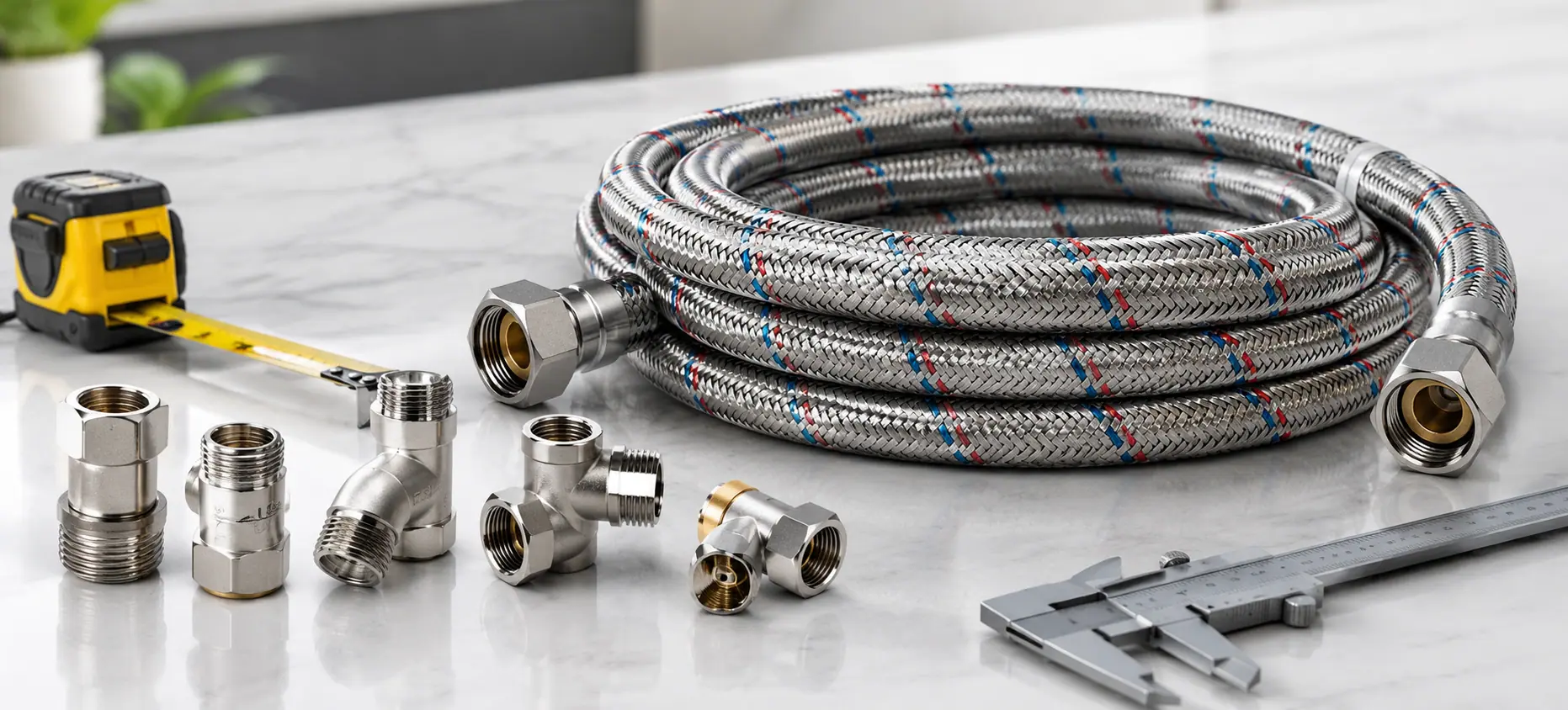 Braided Hose Fittings & Size Guide: How to Choose the Right Flexible Braided Hose